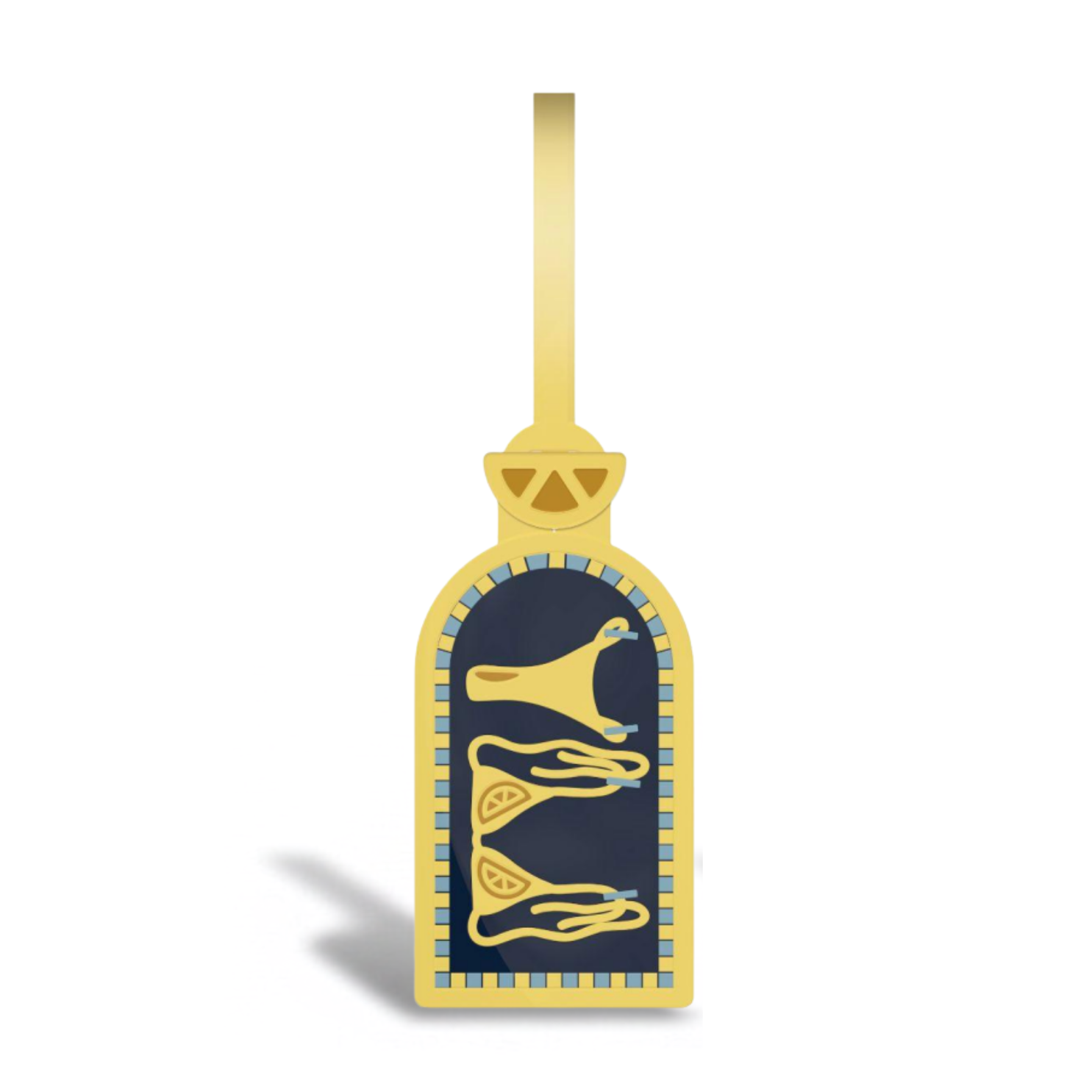 Salty Citrus - NFC Luggage Tag