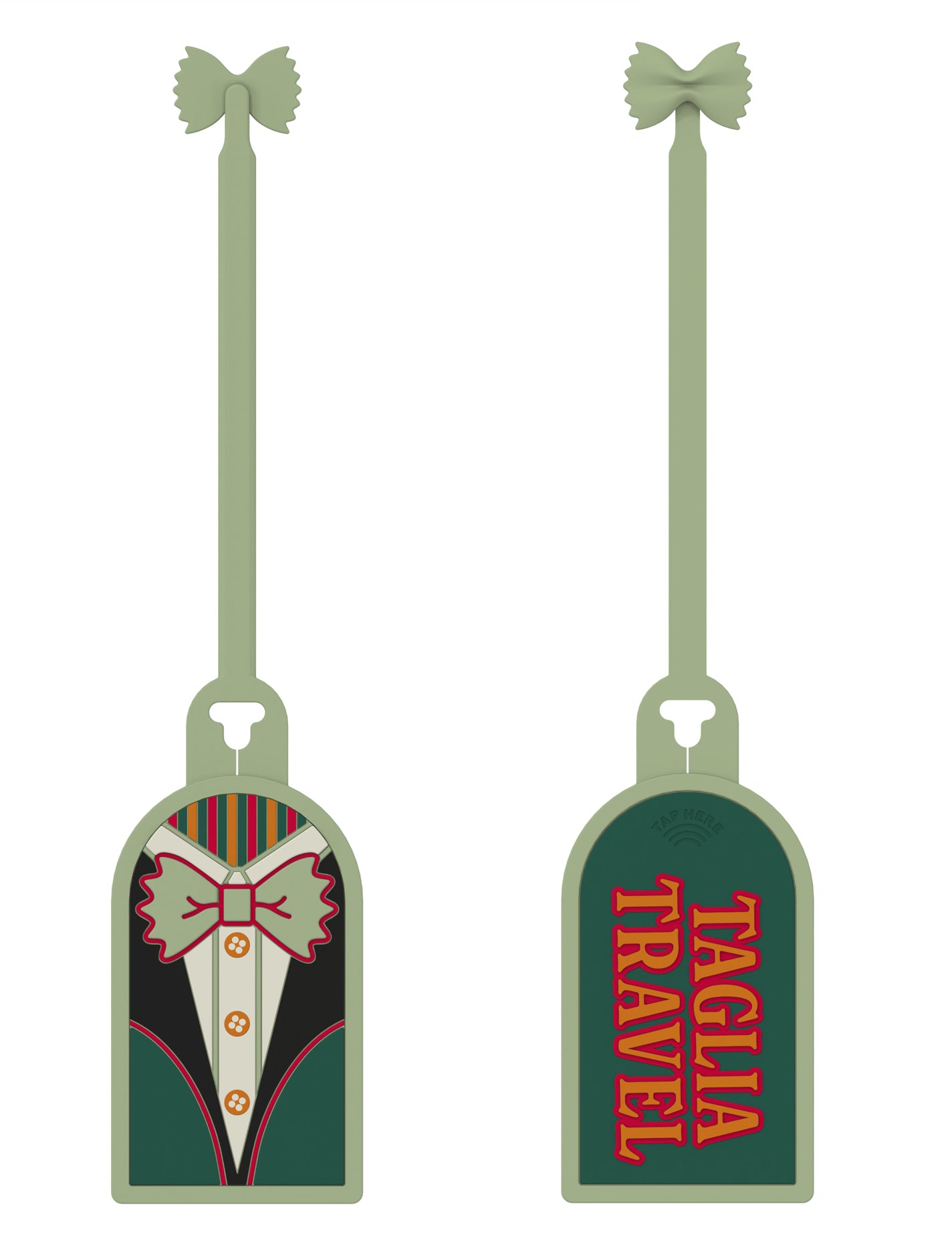 Fancy in Farfalle - NFC Luggage Tag