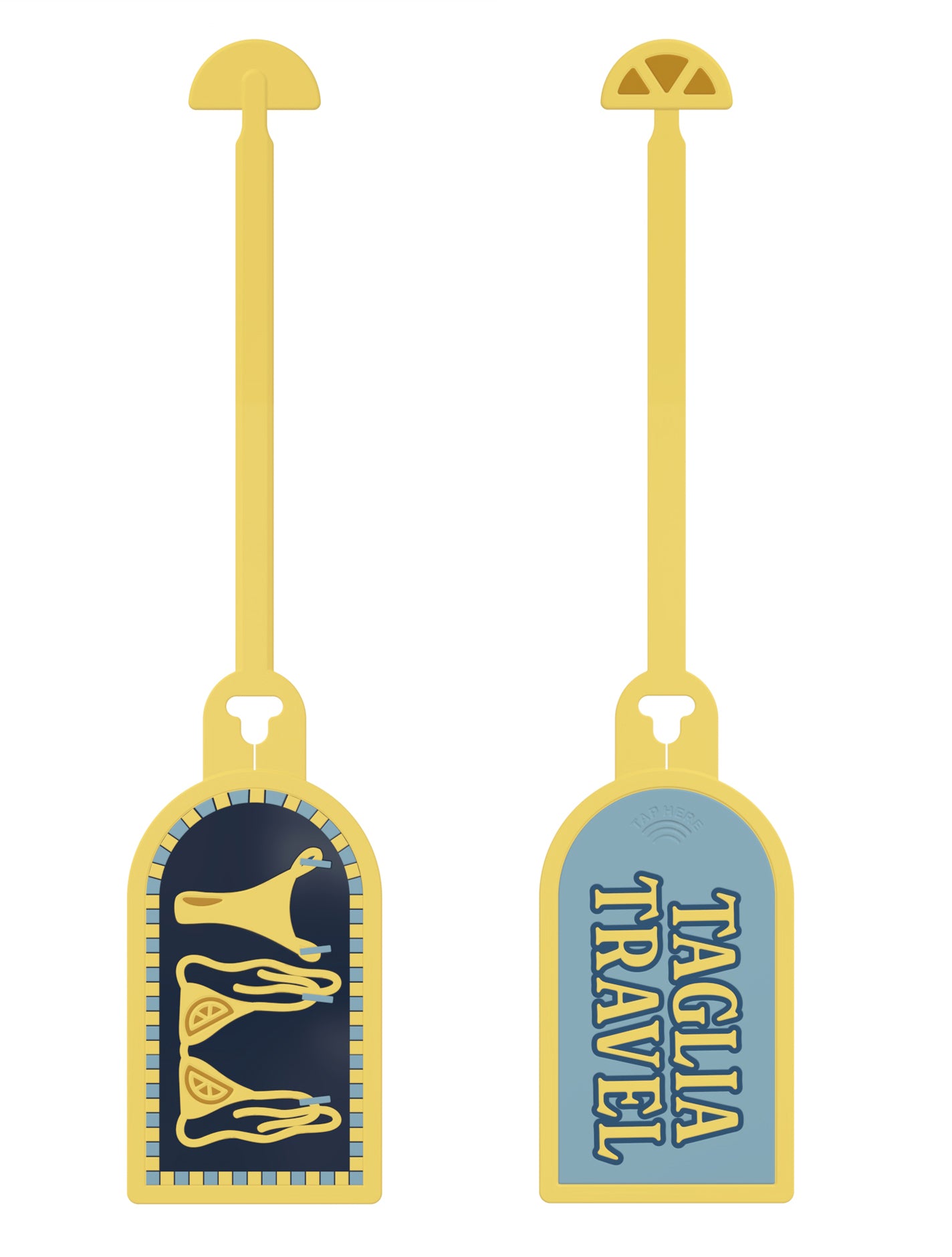 Salty Citrus - NFC Luggage Tag