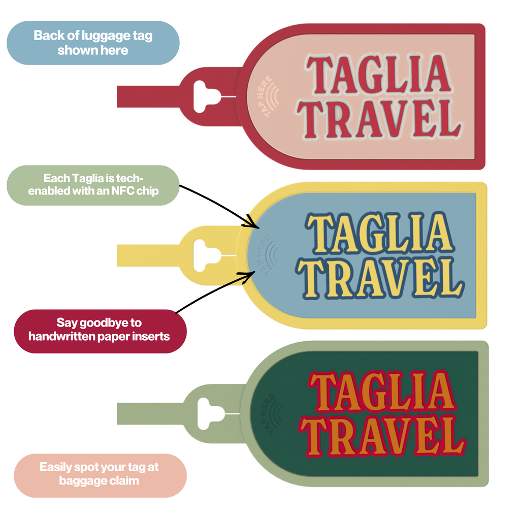 La Dolce Vita Full Collection - NFC Luggage Tags